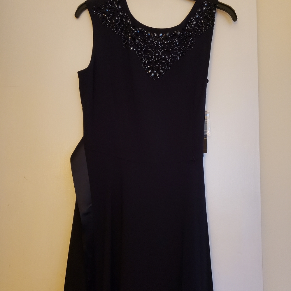 Tahari Navy Size 10 Dress